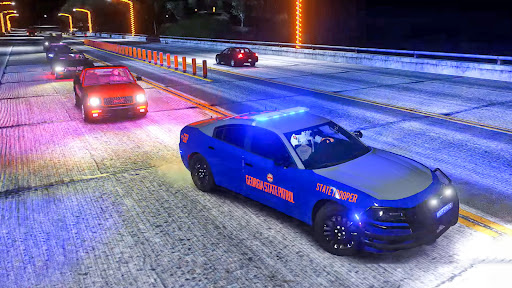 US Police Cop chase car game ekran görüntüsü