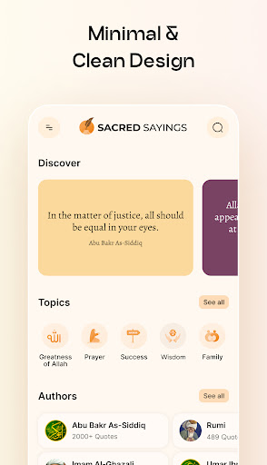 Sacred Sayings: Daily Quotes ekran görüntüsü