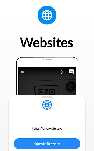 WiFi QR Kod Tarayıcı, Barkod ekran görüntüsü