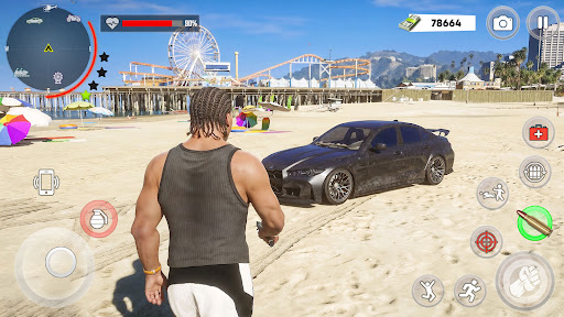 Gangster City Mafia Crime War ekran görüntüsü