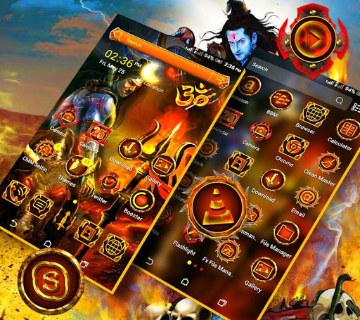 Lord Shiva Launcher Theme ekran görüntüsü