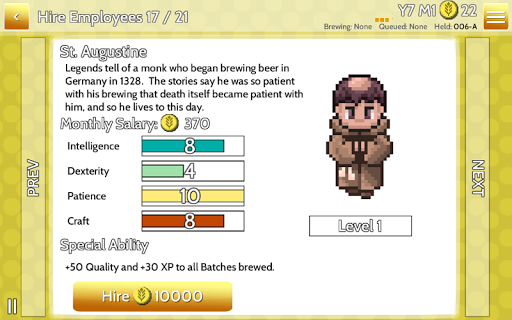 Fiz : Brewery Management Game ekran görüntüsü
