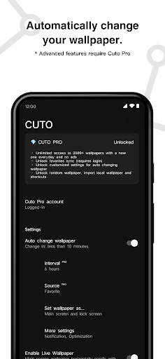 Cuto Wallpaper ekran görüntüsü