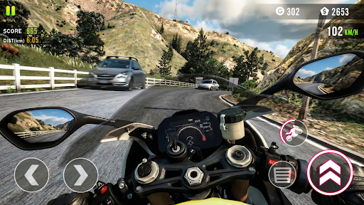 Real Traffic Bike Racing 3D ekran görüntüsü