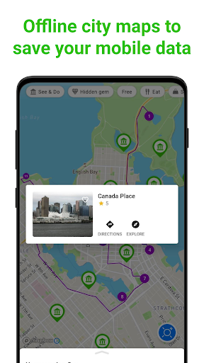Vancouver SmartGuide ekran görüntüsü