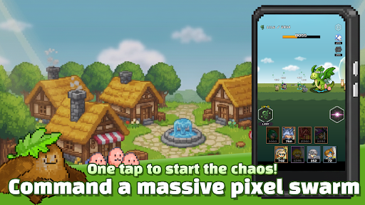 Waggle Squad: Pixel Swarm ekran görüntüsü