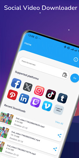 Social Video Downloader ekran görüntüsü