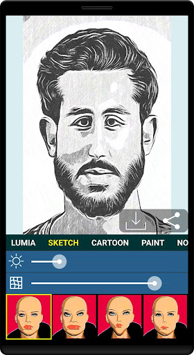 karikatür yapımcısı - komik su ekran görüntüsü