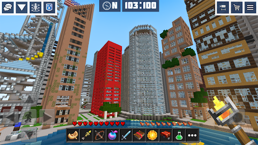 Planet Craft: Mine Block Craft ekran görüntüsü