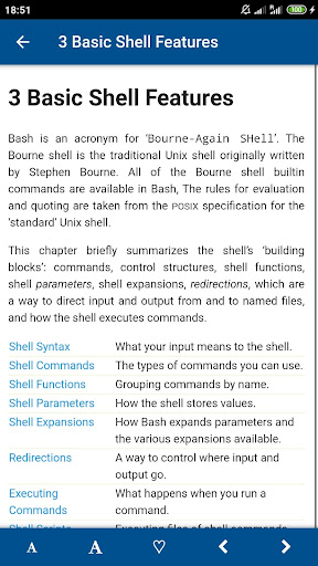 Bash 5.0 Manual ekran görüntüsü