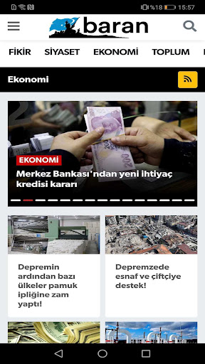 Baran Dergisi ekran görüntüsü