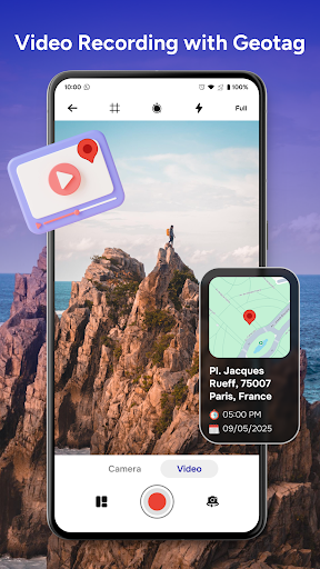 GPS Map Camera - Phone Tracker ekran görüntüsü