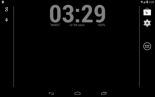 Simple Clock Live Wallpaper ekran görüntüsü
