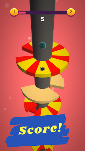Helix Jump: One Tap Challenge ekran görüntüsü
