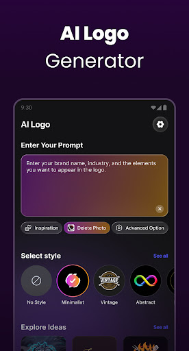 AI Logo Maker ekran görüntüsü