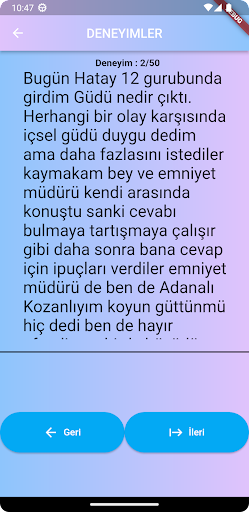 Polislik Mülakat Soruları ekran görüntüsü