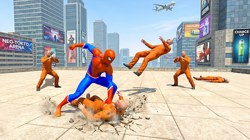 Spider Hero Rescue City ekran görüntüsü