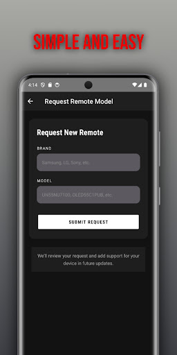Remote for Avest tv ekran görüntüsü