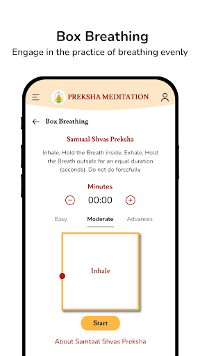 Preksha Meditation ekran görüntüsü