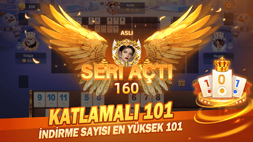 Okey Sohbet: 101 & Batak ekran görüntüsü