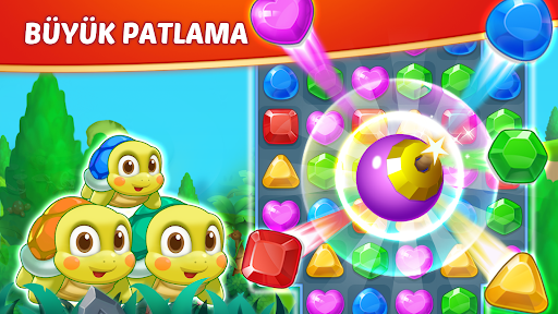 Jewel Blast Time - Match 3 ekran görüntüsü