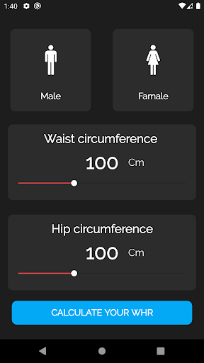 BMI BMR & Body Fat Calculator ekran görüntüsü