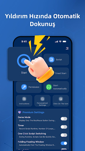 Otomatik Tıklayıcı- Auto click ekran görüntüsü