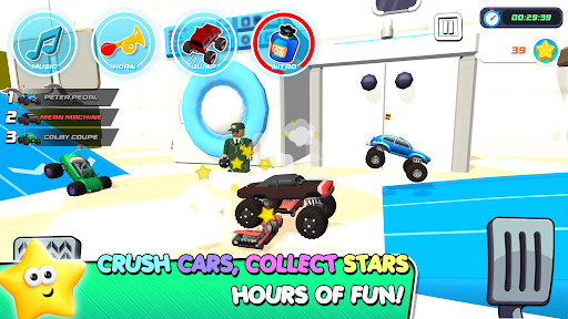 Monster Trucks Game for Kids 3 ekran görüntüsü