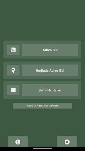 Adres Bul ekran görüntüsü