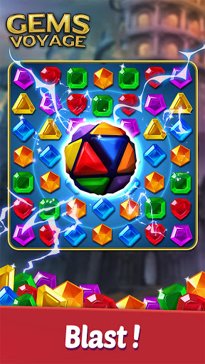 Gems Voyage - Match 3 & Blast ekran görüntüsü