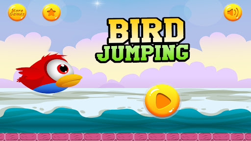 Bird Jumping Game For Kids ekran görüntüsü