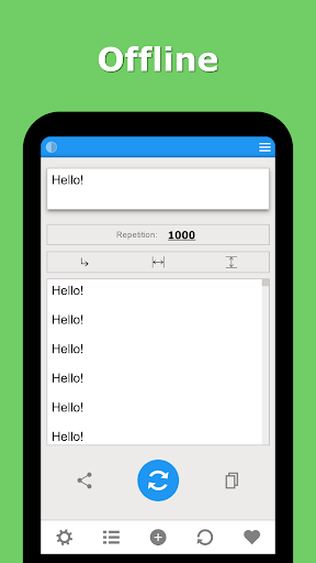 Repeat Text Message ekran görüntüsü