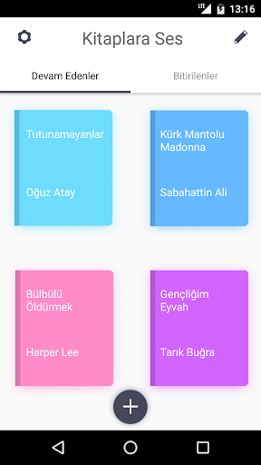 Kitaplara Ses ekran görüntüsü