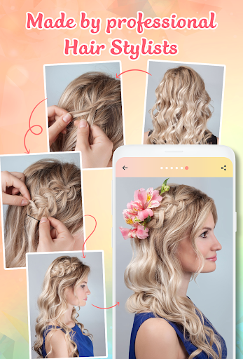 Hairstyles step by step ekran görüntüsü