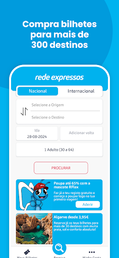 Rede Expressos ekran görüntüsü