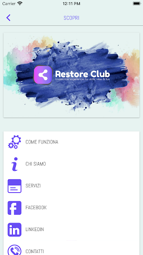 Restore Club Friends ekran görüntüsü