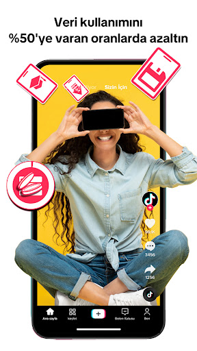TikTok Lite - Veri Tasarrufu ekran görüntüsü