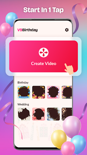 Doğum Günü Video Yapıcı ekran görüntüsü