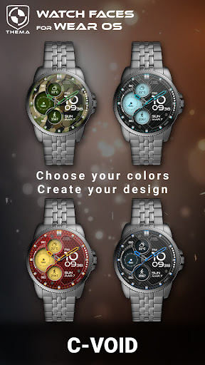 C-Void Watch Face ekran görüntüsü
