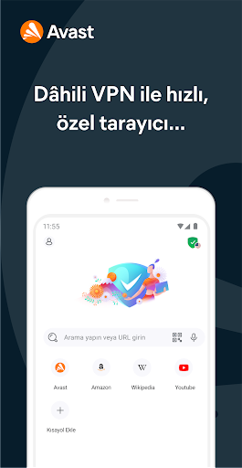 Avast Secure Browser ekran görüntüsü