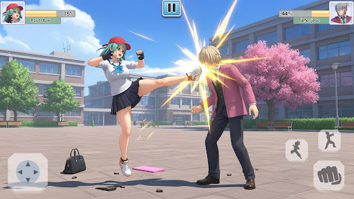 High School Fighting Game ekran görüntüsü