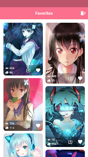 Anime Girl Wallpaper Hd ekran görüntüsü