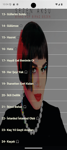 Sezen Aksu İnternetsiz ekran görüntüsü