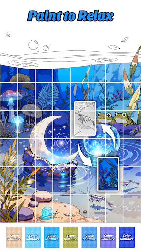 Color Solitaire: Jigsaw Puzzle ekran görüntüsü