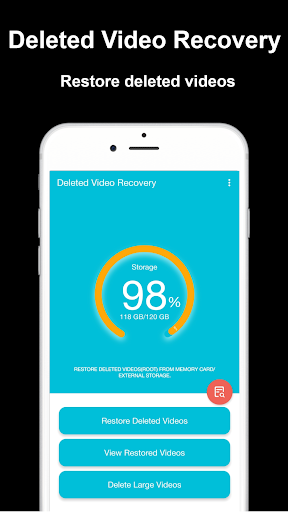 Deleted Video Recovery ekran görüntüsü