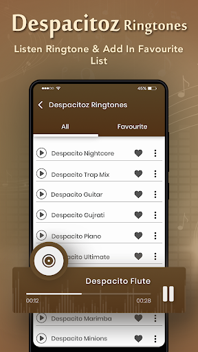 Ringtones of Despacito ekran görüntüsü