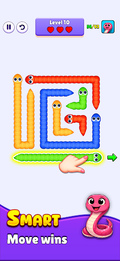Snake Move : Puzzle Challenge ekran görüntüsü