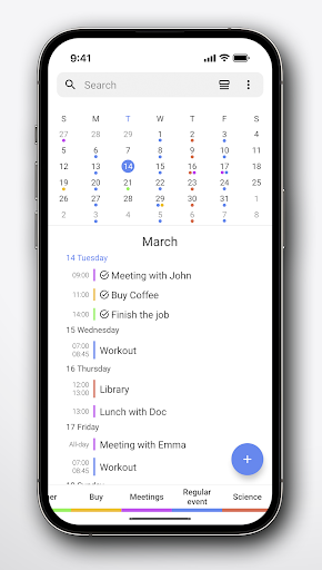 Right Calendar ekran görüntüsü