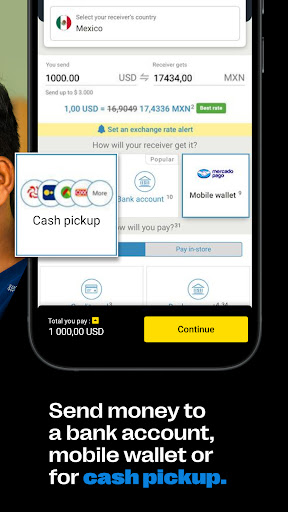 Western Union Send Money Now ekran görüntüsü