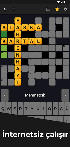 Çapraz Bulmacalar ekran görüntüsü